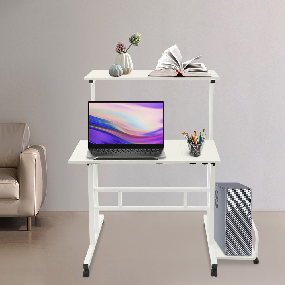 Multi Functional Foldable Desk, Modern Computer Desk, Adjustable Computer Table