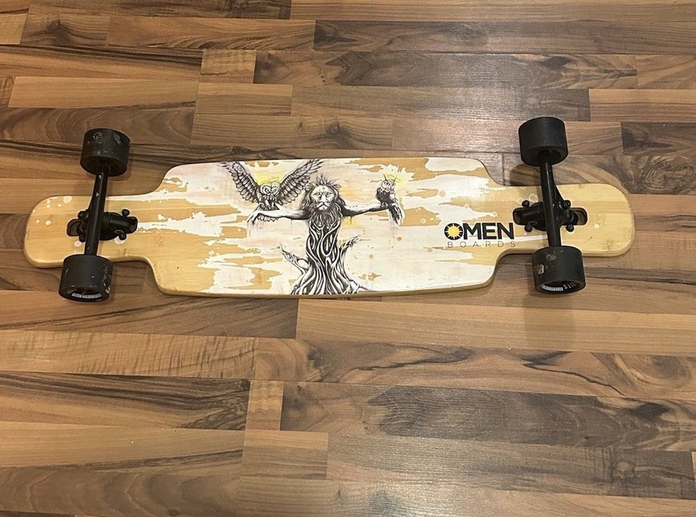 Bamboo Tech Omen Boards Long Skateboard