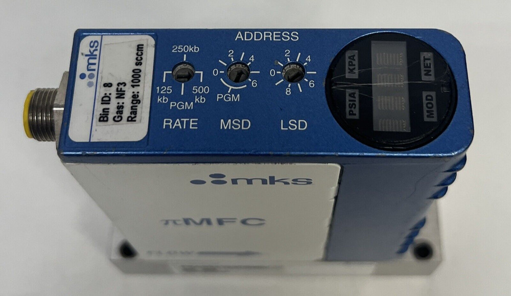 MKS Instruments P8A053103C6M0AA Mass Flow Controller