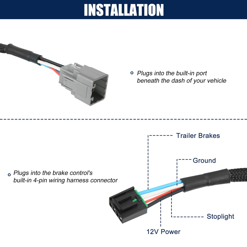 Brake Control Wiring Harness Single Custom for Ram 1500 2015-2021