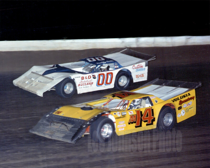 1983 Larry Moore NDRA 4x6 print Dirt Late Model Racing