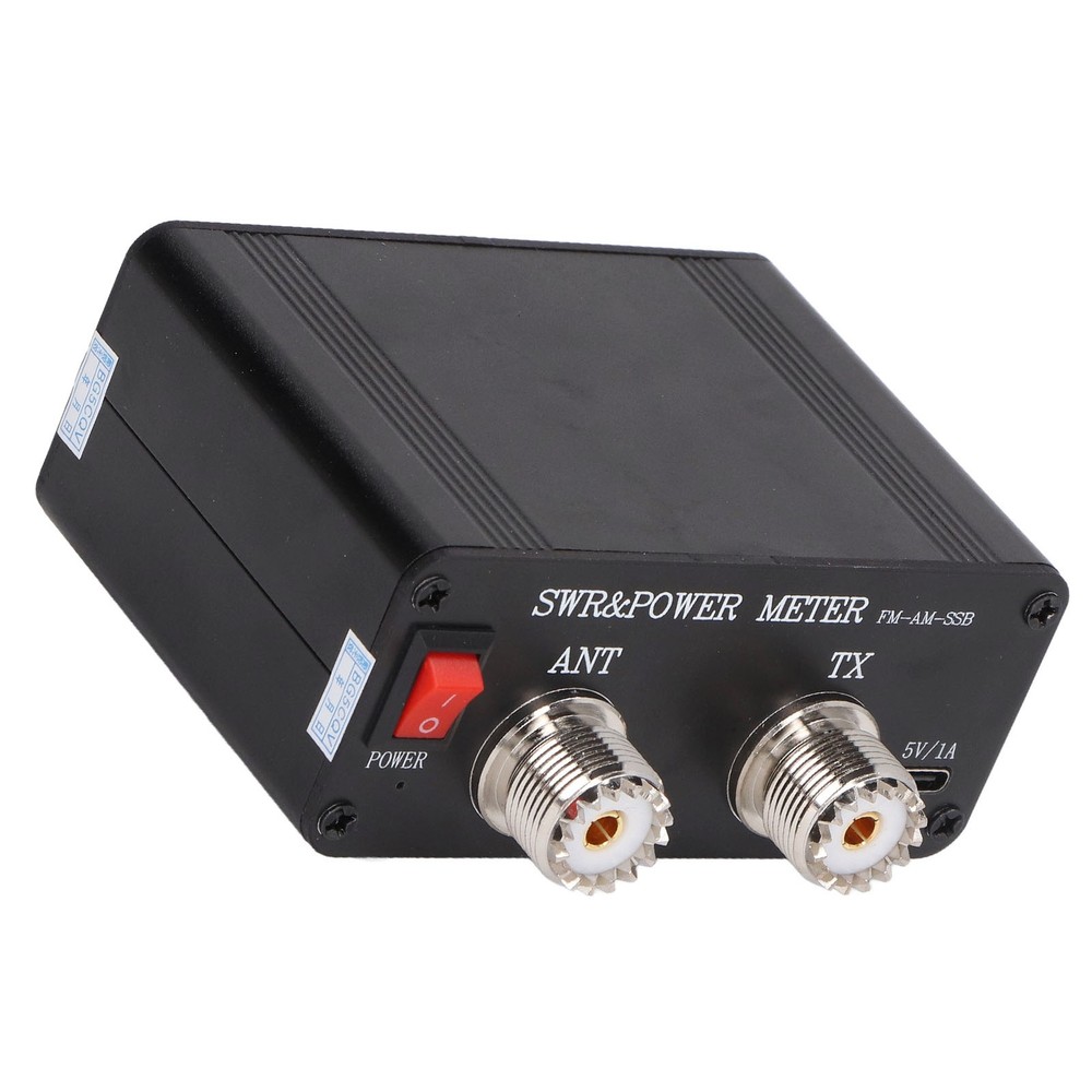 SWR Power Meter 120W Digital Display Standing Wave Meter Frequency Tester