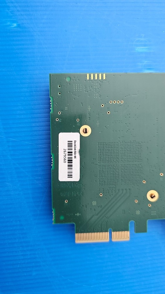 Blackmagic Design DeckLink BMDPCB308C SDI 4K Capture Card Used.