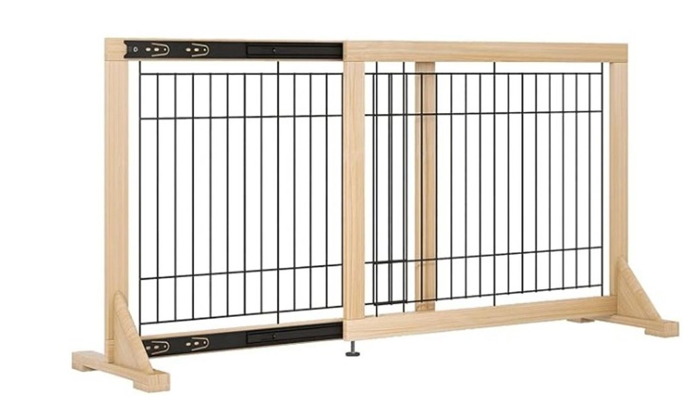 Extra Wide Adjustable Dog Gate