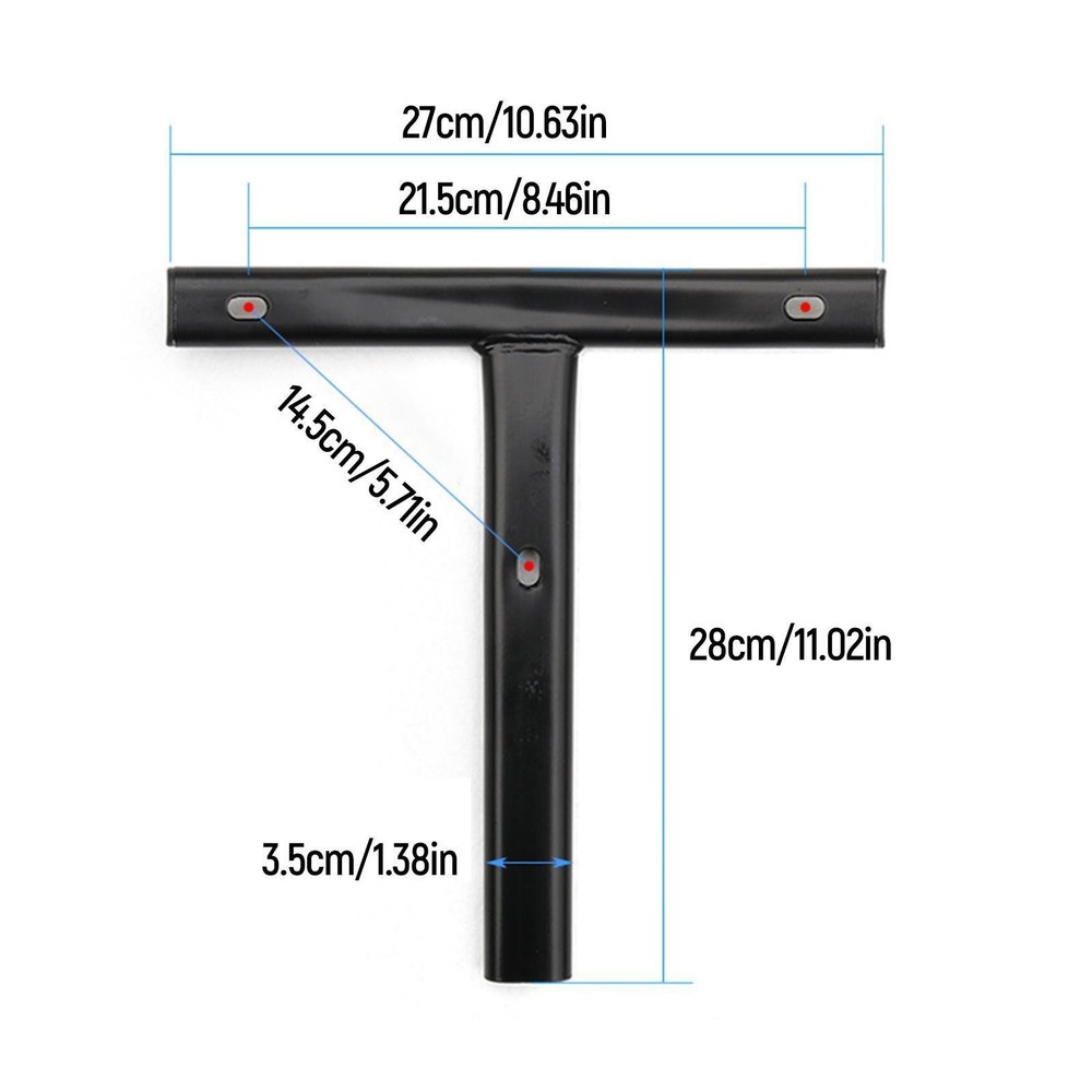 Swivel Chair Back Support Rod Practical T Shaped Bar