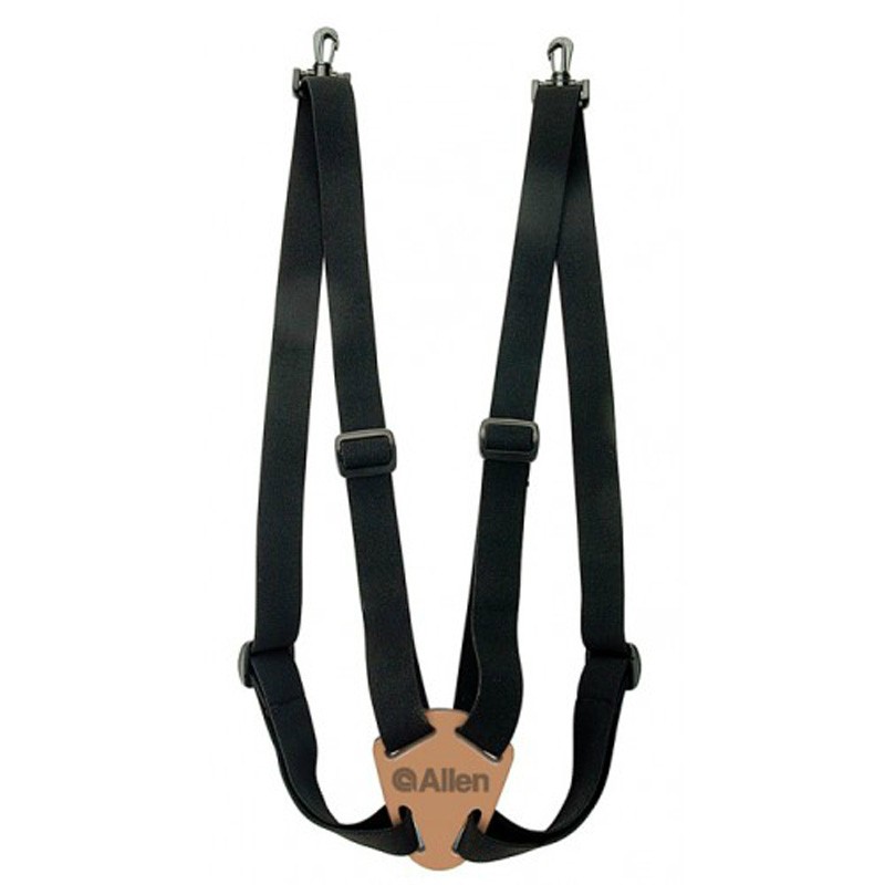 Allen Deluxe Adjustable Binocular Strap/Harness-Black-199