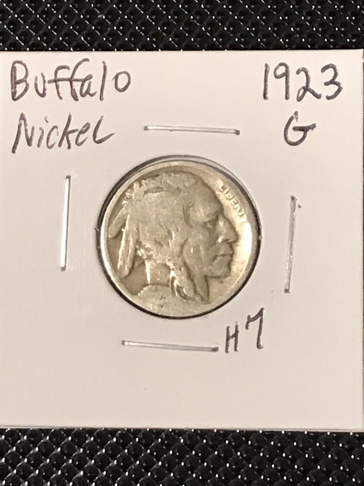 1923 Buffalo Nickel G