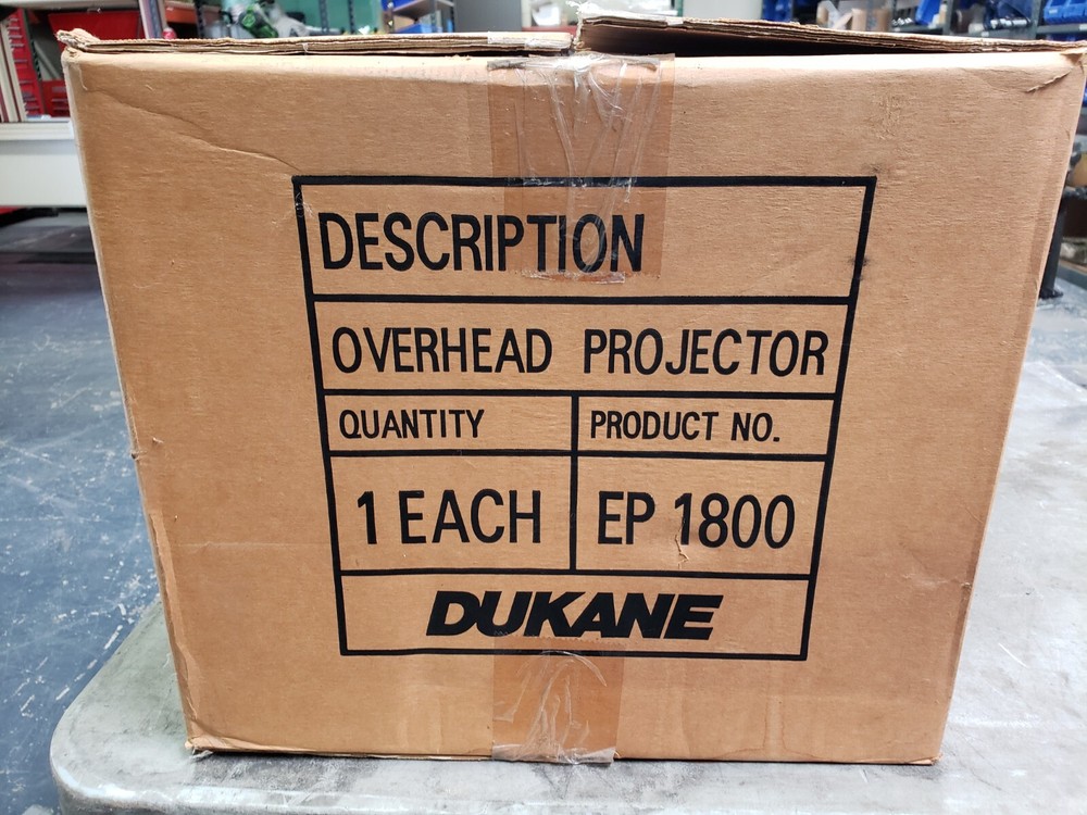 Dukane EP 1800 Overhead Projector.