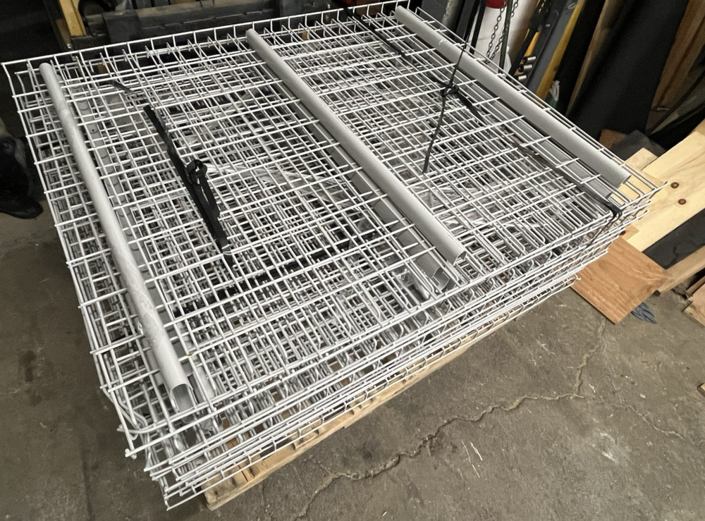 42" x 52" Wire Mesh Decking Pallet Rack deck grates Waterfall edge