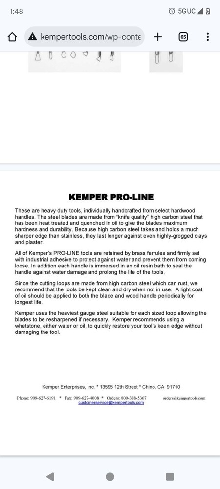Kemper Tools PT110 3/4" Square Trimming Tool