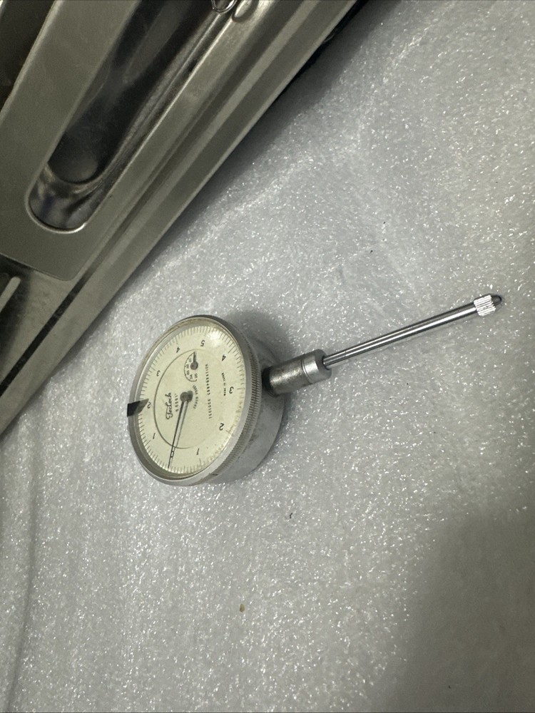 Teclock Dial Indicator Range 0.05" Range, 0.0001"