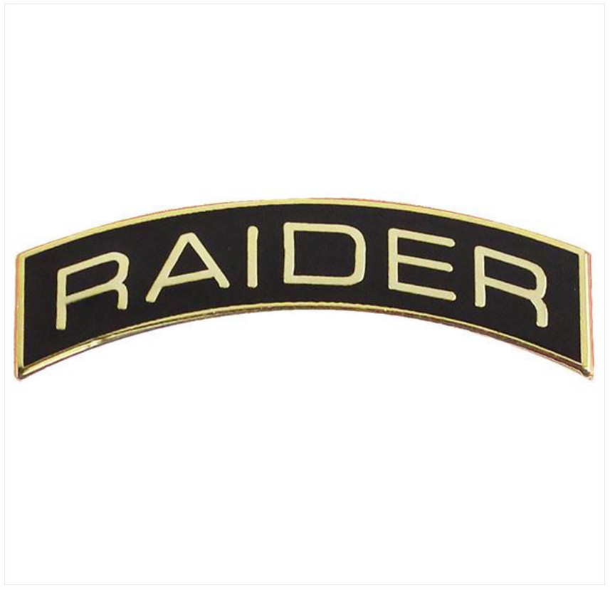 Vanguard ROTC ARC TAB: RAIDER