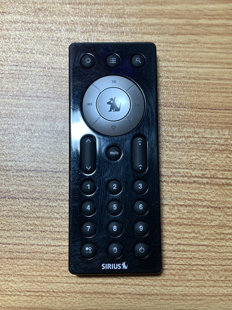 Sirius Remote Control / Black Silver