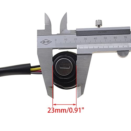 5 Wire Ignition Key Switch with Cap Replacement for 5 Wire Ignition Switch