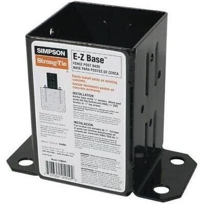 Simpson Strong-Tie Ez Base 4" X 4" 12 Ga