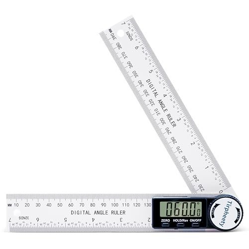 Digital Angle Finder Protractor, 3rd Generation Quick Display Gauge Ruler