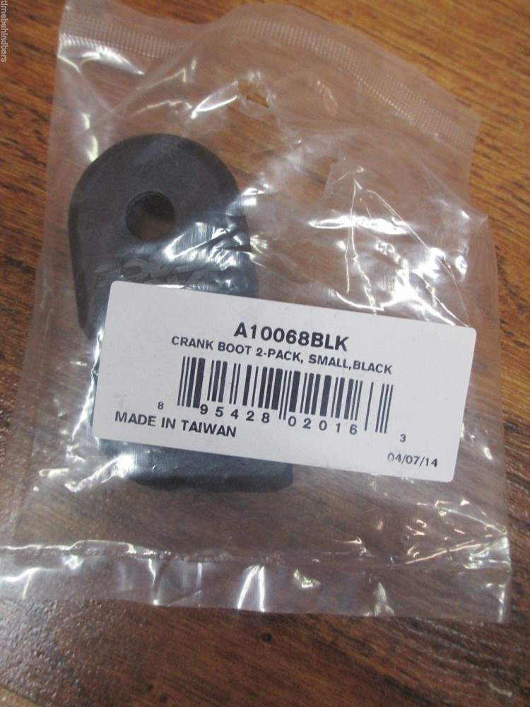 RACE FACECRANK ARM BOOT 2 PACK SMALL BLACK