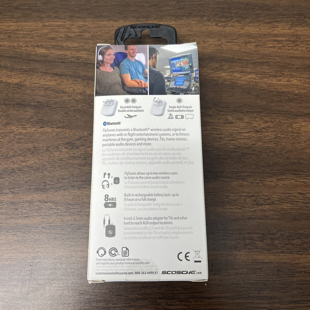 Scosche FlyTunes BTTWT-SP Wireless Audio Transmitter