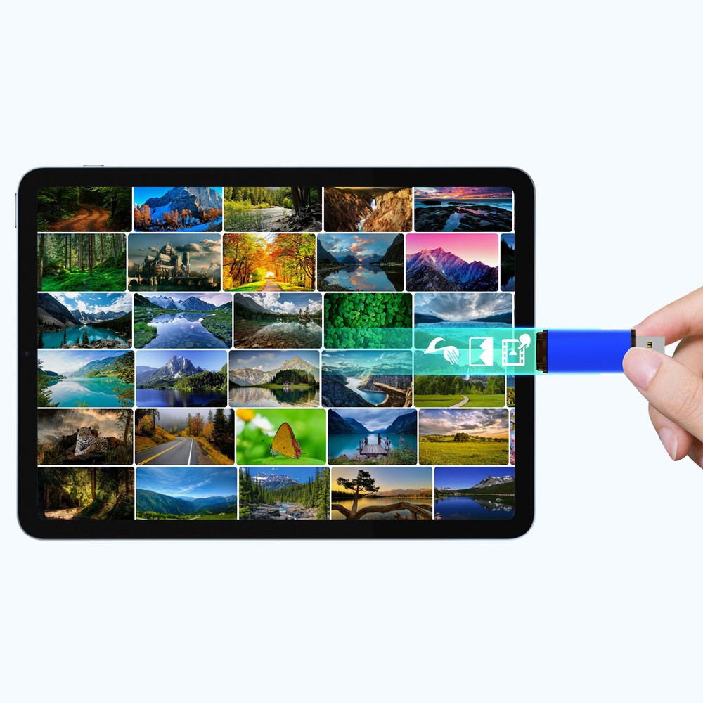 USB 2.0 32/64/128GB Type-C/ A Dual Flash Drive Memory Stick For Android Phone PC