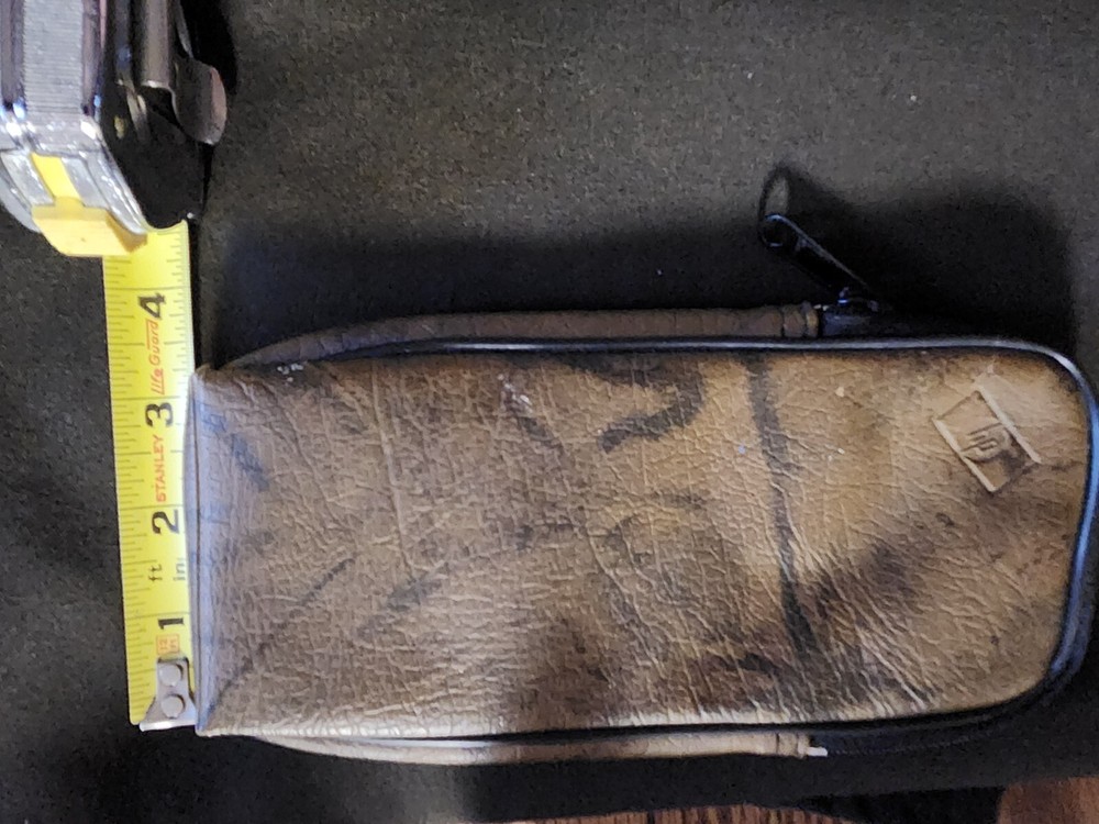 Leather Case For HP Calculator Nice Used Condition