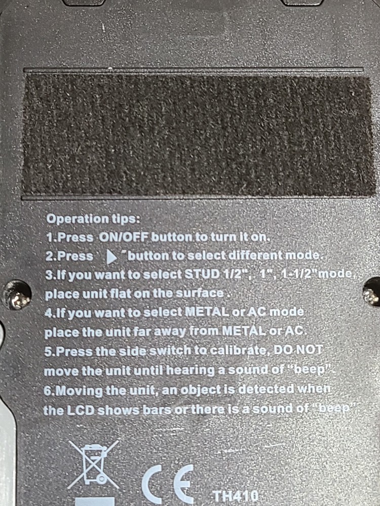 JAXWQ 5 In 1 Stud Finder Tool Smart Microprocessor LCD Display Smart Chip