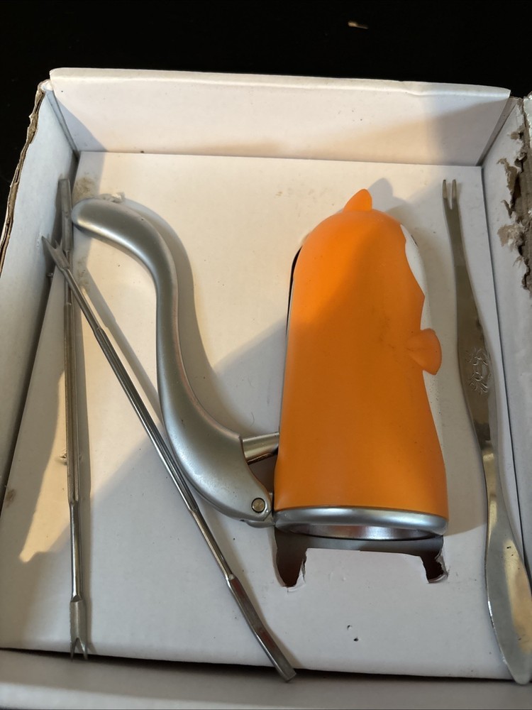 New Funny Cartoon Squirrel Nutcracker