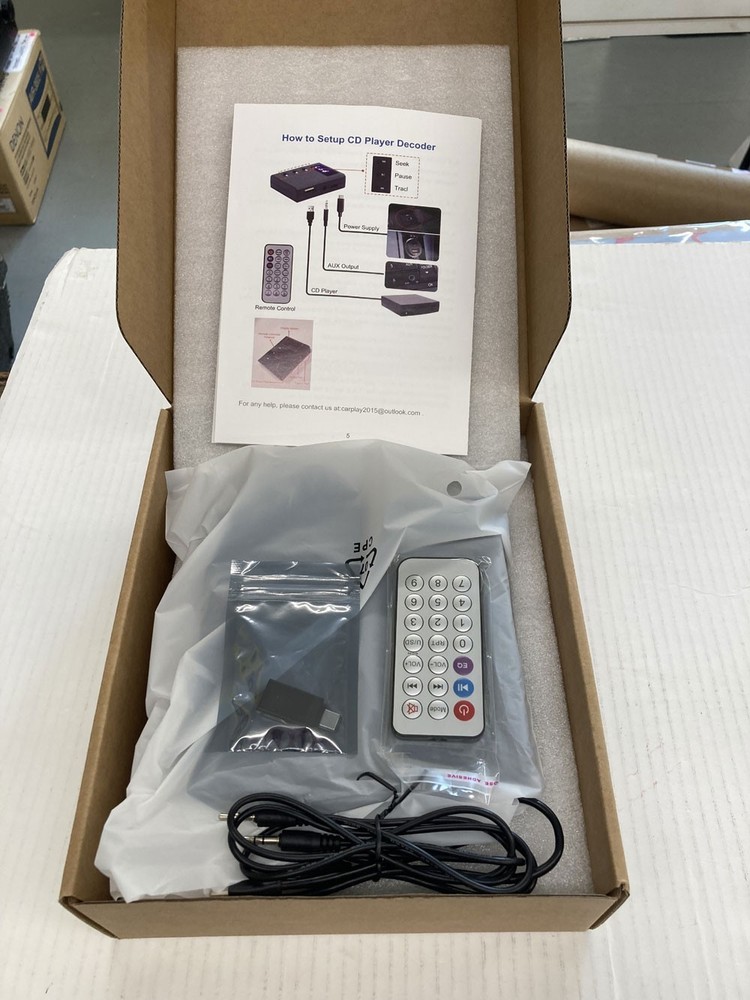 LIMINGDE USB AUX FM CD PLAYER FOR CAR