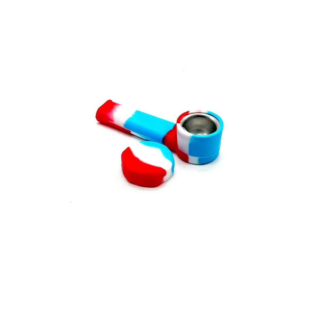 Discreet Silicone Smoking Pipe- Rubber Silicone