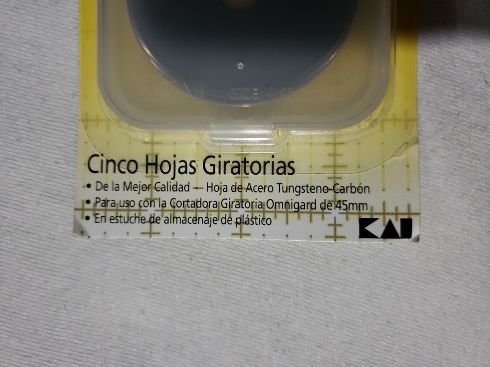 Dritz Omnigrid Rotary Blade Replacement Blades 5/Pkg 45mm- , 2052