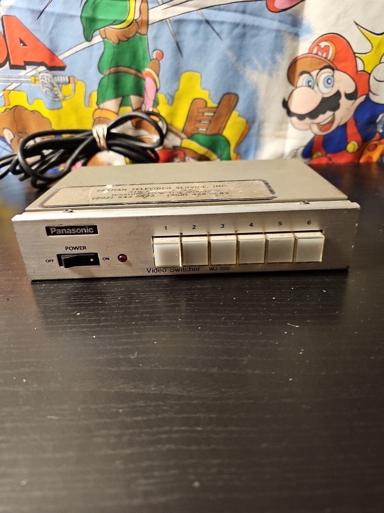 Panasonic WJ-220 Video Switcher Power Tested Only