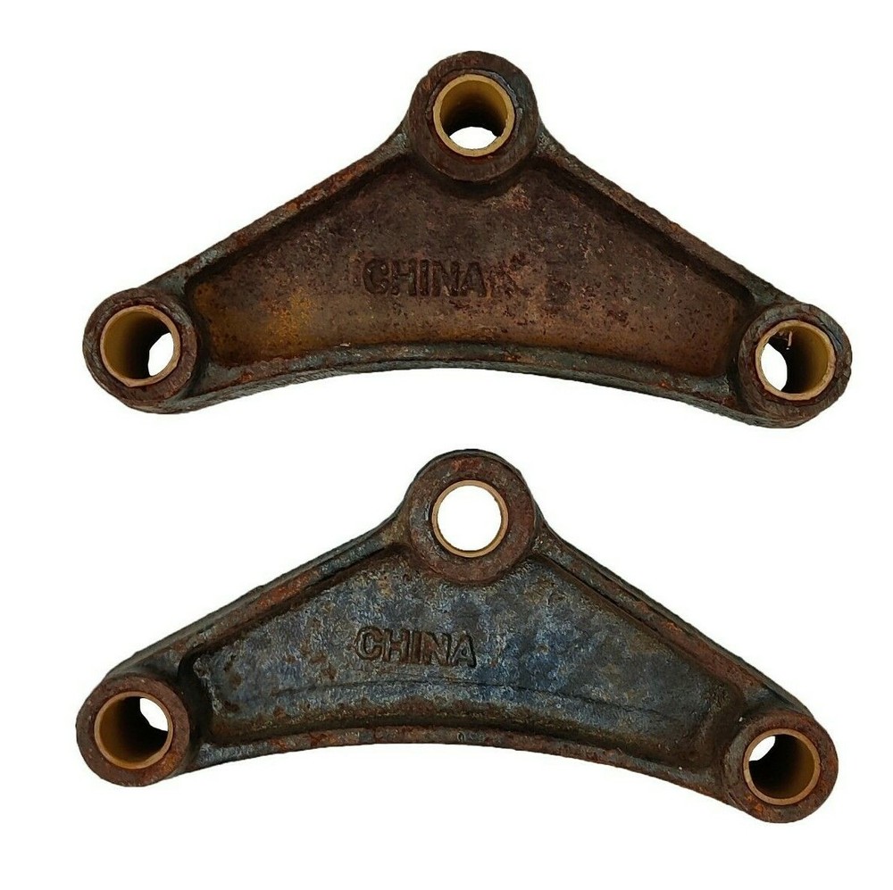 5 3/4 Curved Cast Equalizer for 1-3/4 Double Eye Spring 13-104 RV Camper Trailer