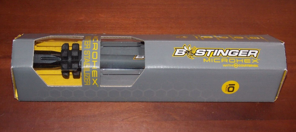 Bee Stinger MicroHex 10" Stabilizer in Grey - B Stinger