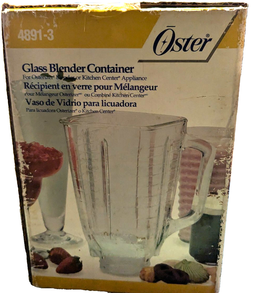 Oster 4891-3 glass blender container NIB