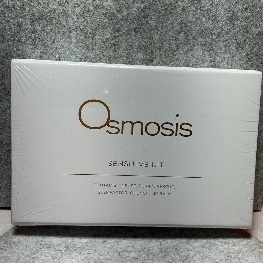 Osmosis Sensitive Kit Skin Care Set for Face & Lips - Includes Infuse, Purify, …