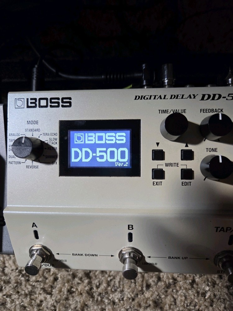 Boss DD-500 Delay Guitar Effect Pedal
