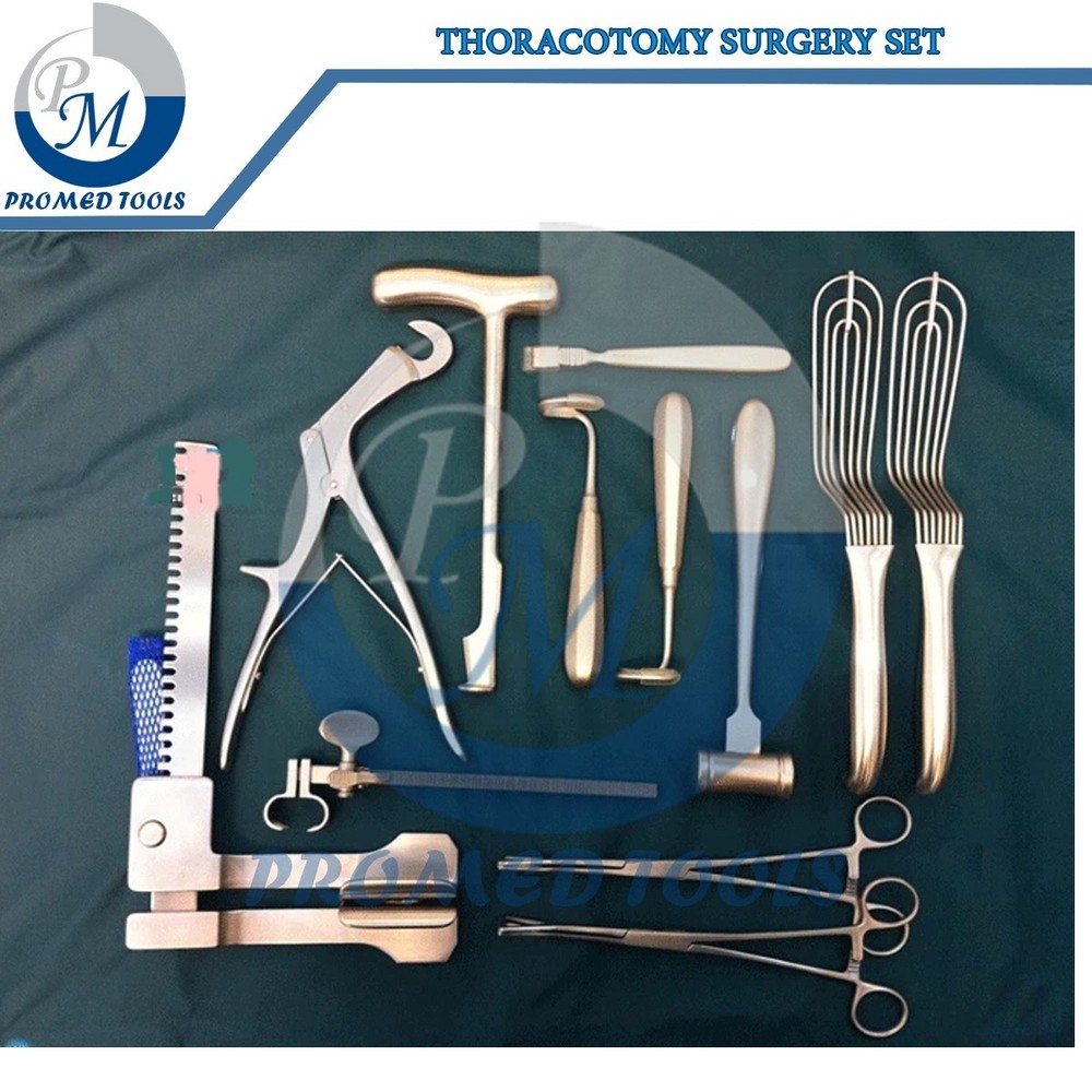 Thoracotomy Surgery Set Thoracotomy Instruments Set