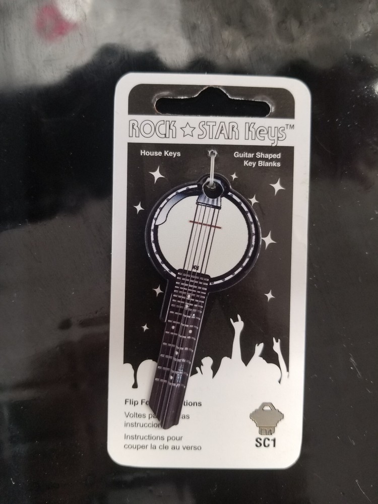 BANJO SHAPED SCHLAGE SC1 KEYBLANK
