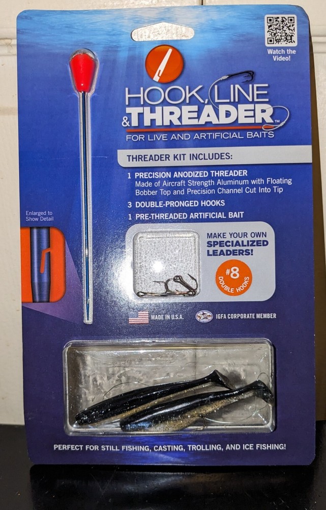 Hook Line & Threader Kit For Live and Artificial Baits