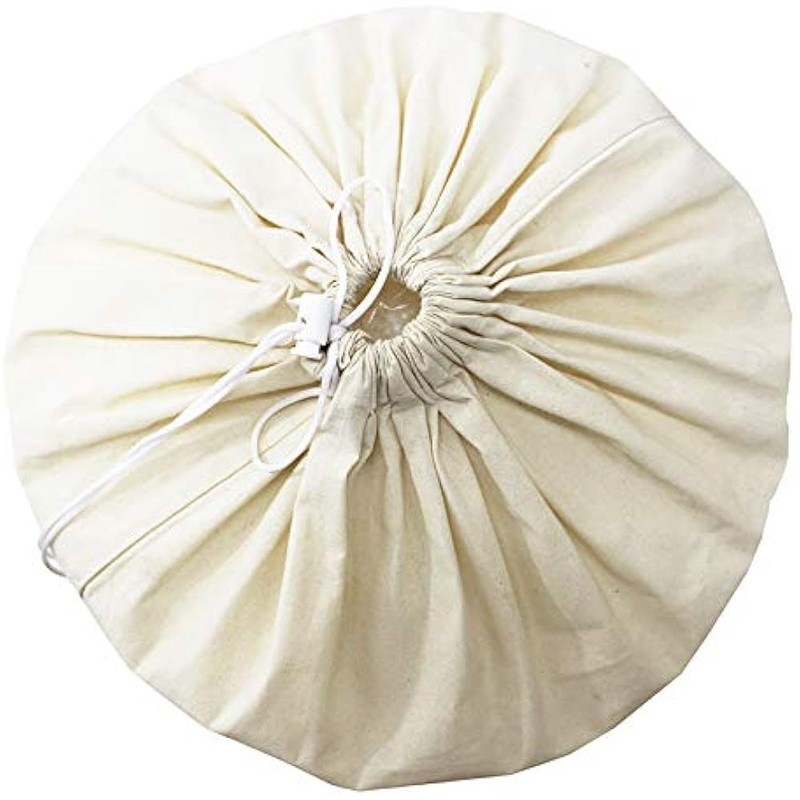 Extra Large Cotton Canvas Storage Bags Durable Drawstring Closure Camping New