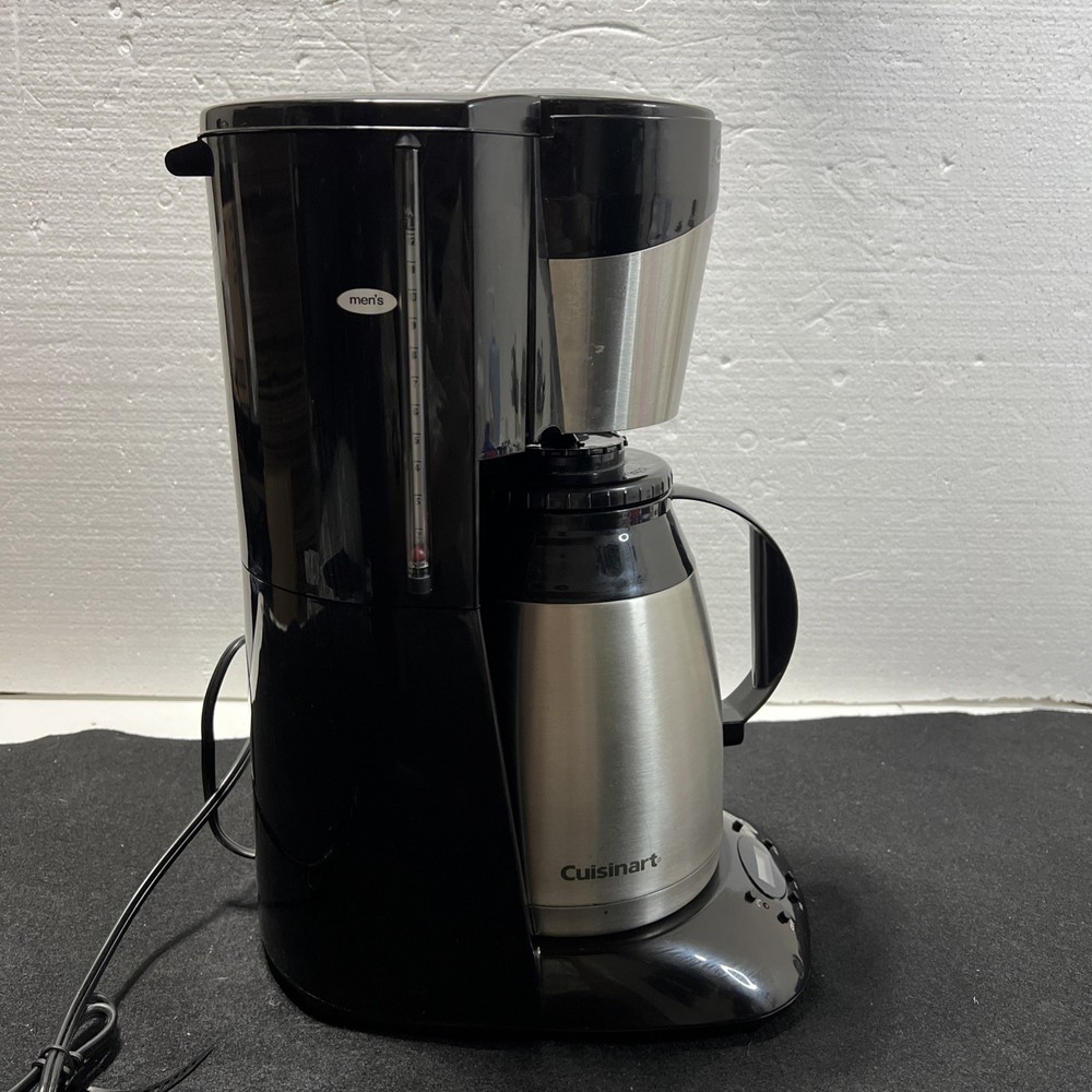 Cuisinart DTC-975BKN 12 Cup Programmable Thermal Carafe Coffe Maker - Black