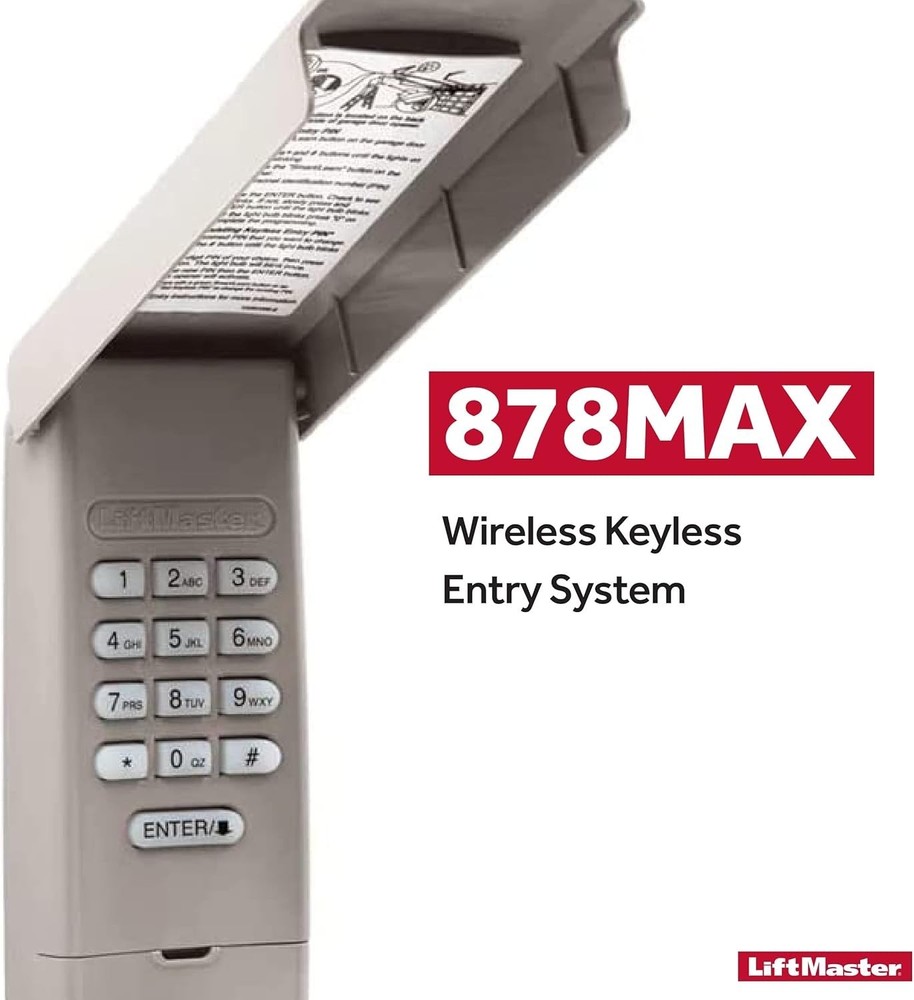 LiftMaster 878MAX Garage Door Keypad