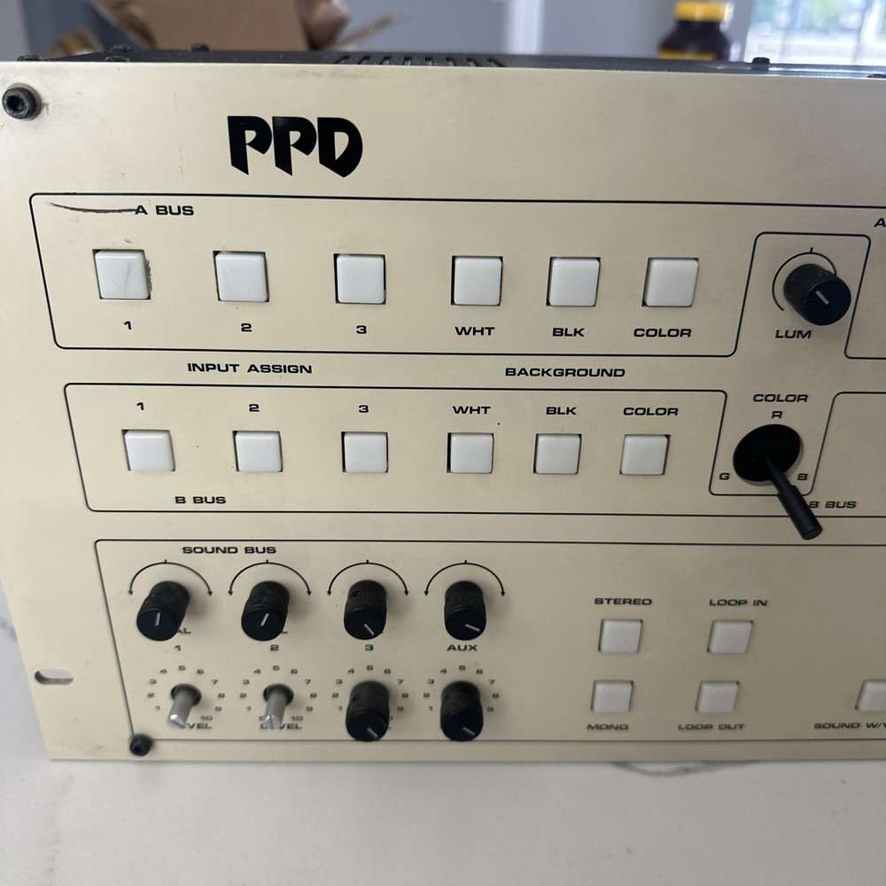 PPD Digital Video Mixer VAM2000 UNTESTED