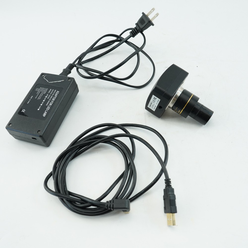 AmScope MU1000 10MP Digital Microscope Camera USB 2.0 C-Mount used