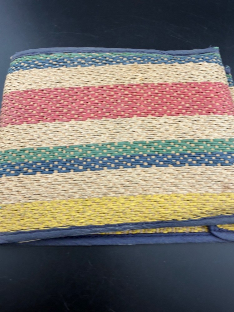 War Ration Books And Hand Woven Holder Case