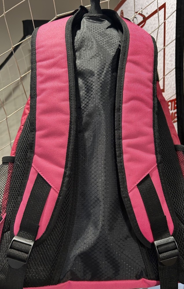 ATHLETICO Pink Softball Hanging Backpack Equipment Bat Storage 20" NICE