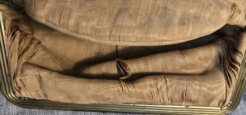 Antique Brown Leather Purse
