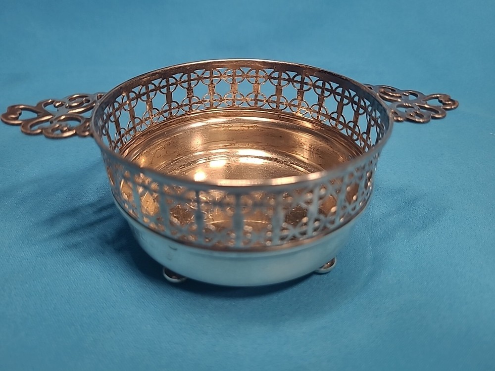 Sterling Silver Dish , Birmingham , Mappin & Webb Ltd , 89g , 1913