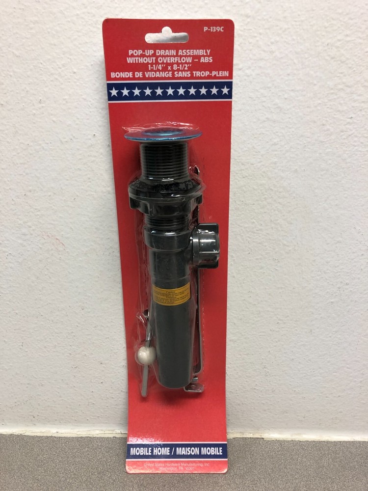 US Hardware P-139C Lavatory Popup Drain