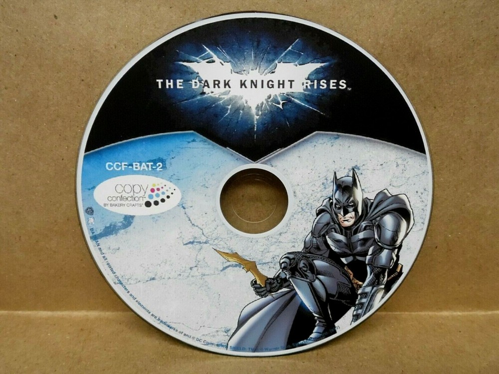 Copy Confection Cake Image Bakery Software BATMAN CCF-BAT-2 3224 Dark Knight