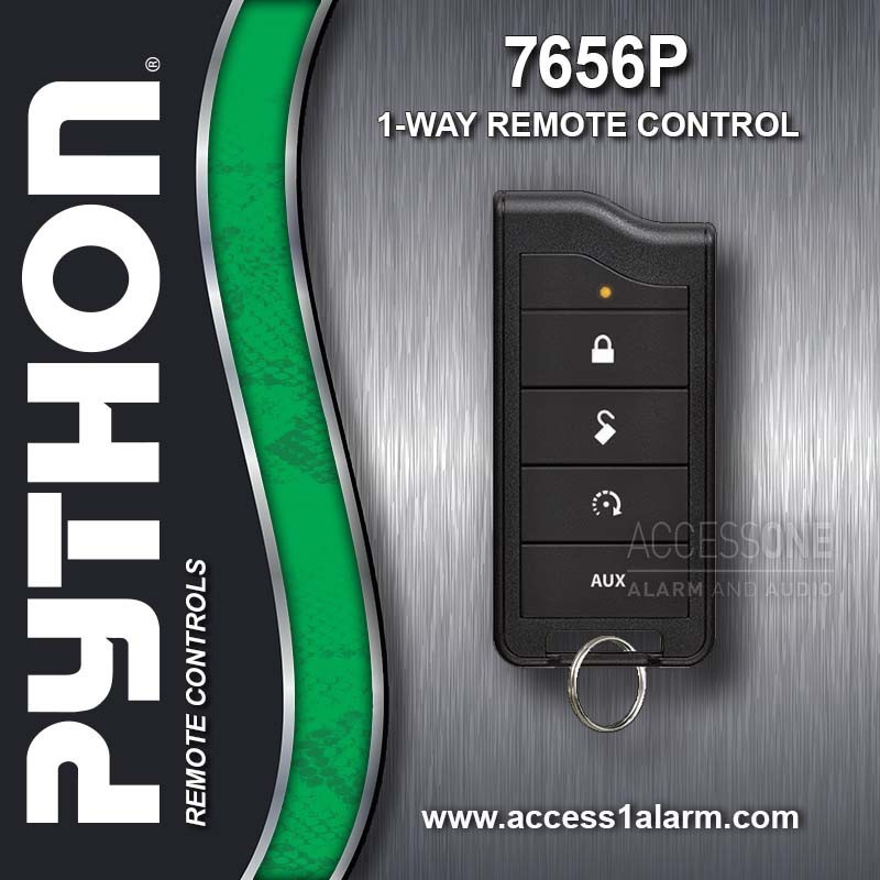 Python 7656P 1-Way 5-Button Remote Control Transmitter For D9756P EZSDEI7656A